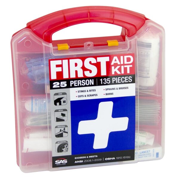 SAS Safety 25-Person First-Aid Kit