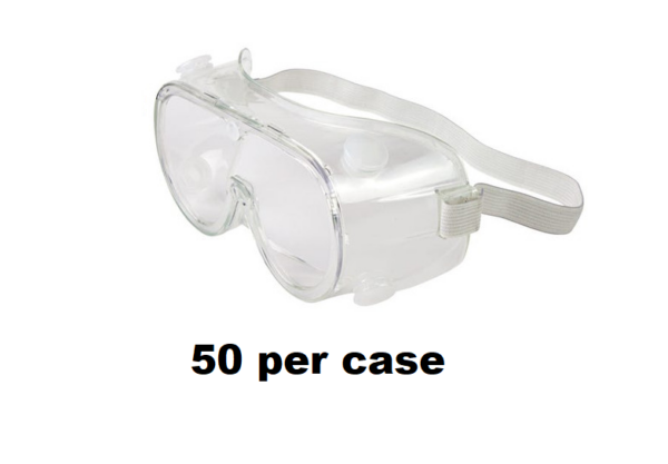 Safety Glasses - Prot.Goggles,1pcPolybg,50/Cs