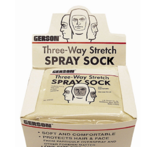 Spray Sock - Gearson - Dry-Wick Polyester, cut edges stitch-finished to be lint-free (12/box)