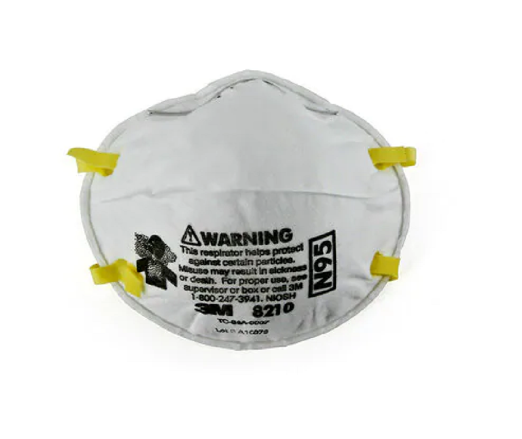 3M N95 Molded Cup Respirator Mask (20/box)