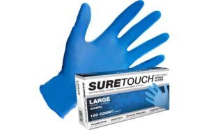 SureTouch™ Powder-Free Nitrile Disposable Gloves - 4.5 Mil